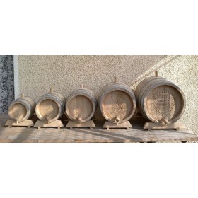 Fût à vin en chêne avec bouchon 20l